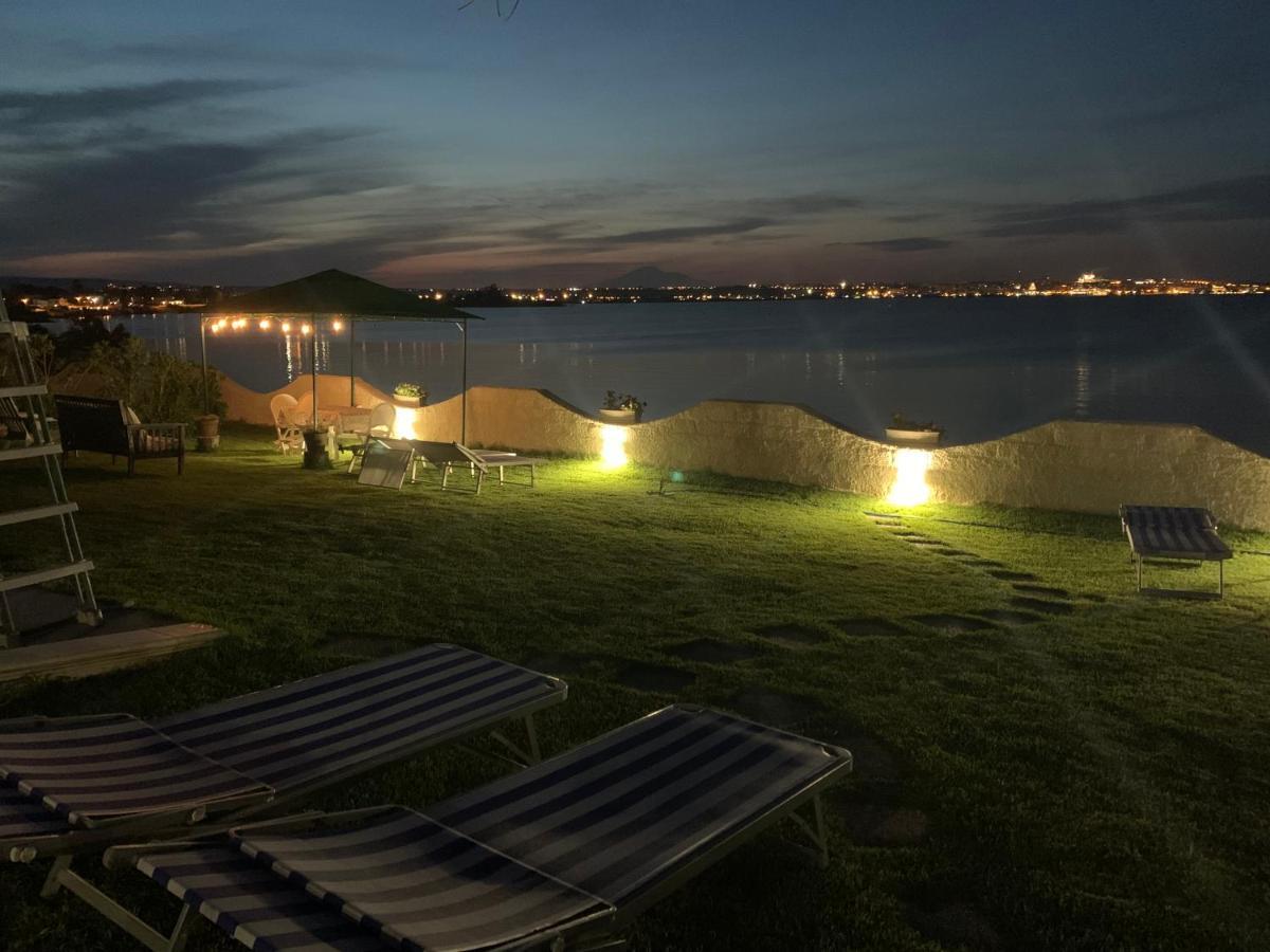 法努撒Casa Con Piscina E Vista Mare Dal Giardino公寓 外观 照片