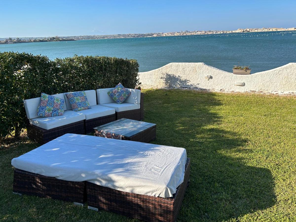 法努撒Casa Con Piscina E Vista Mare Dal Giardino公寓 外观 照片